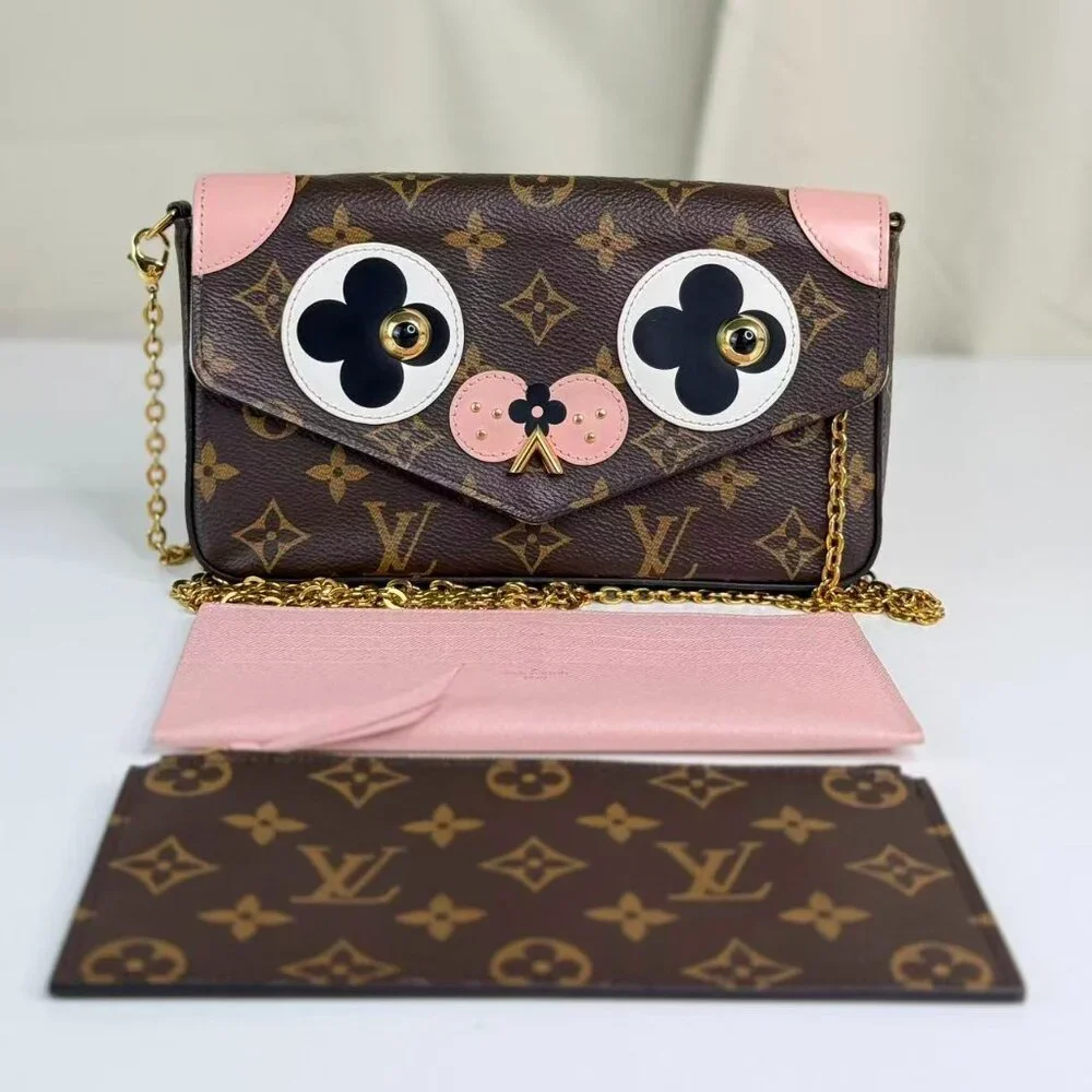 Louis Vuitton Monogram Canvas Limited Edition Felicie Shoulder Bag Crossbody - Picture 2 of 9